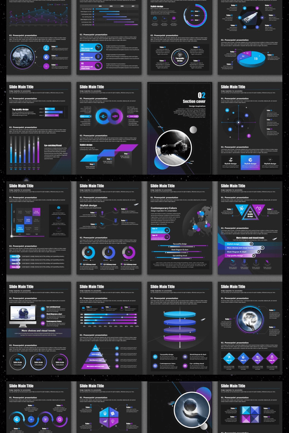 space travel vertical powerpoint pinterest image.