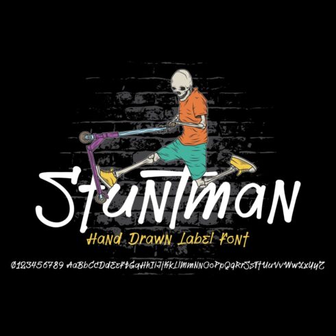 Stuntman font duo main cover.