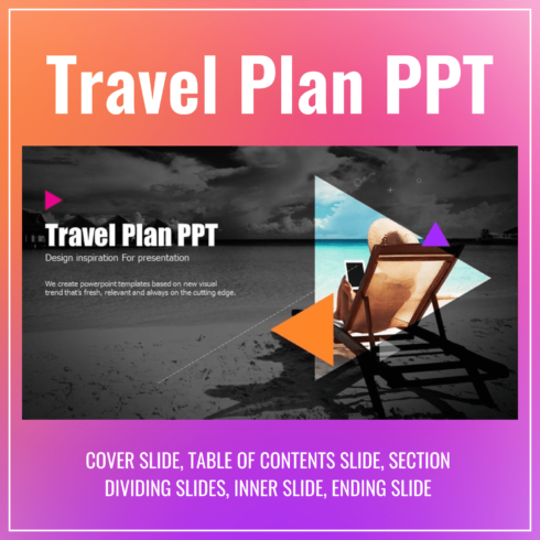 travel plan ppt cover image.