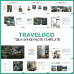 traveloco tourism keynote template cover image.