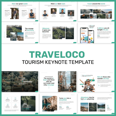 traveloco tourism keynote template cover image.