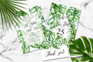 Tropical Greenery Wedding Suit – MasterBundles