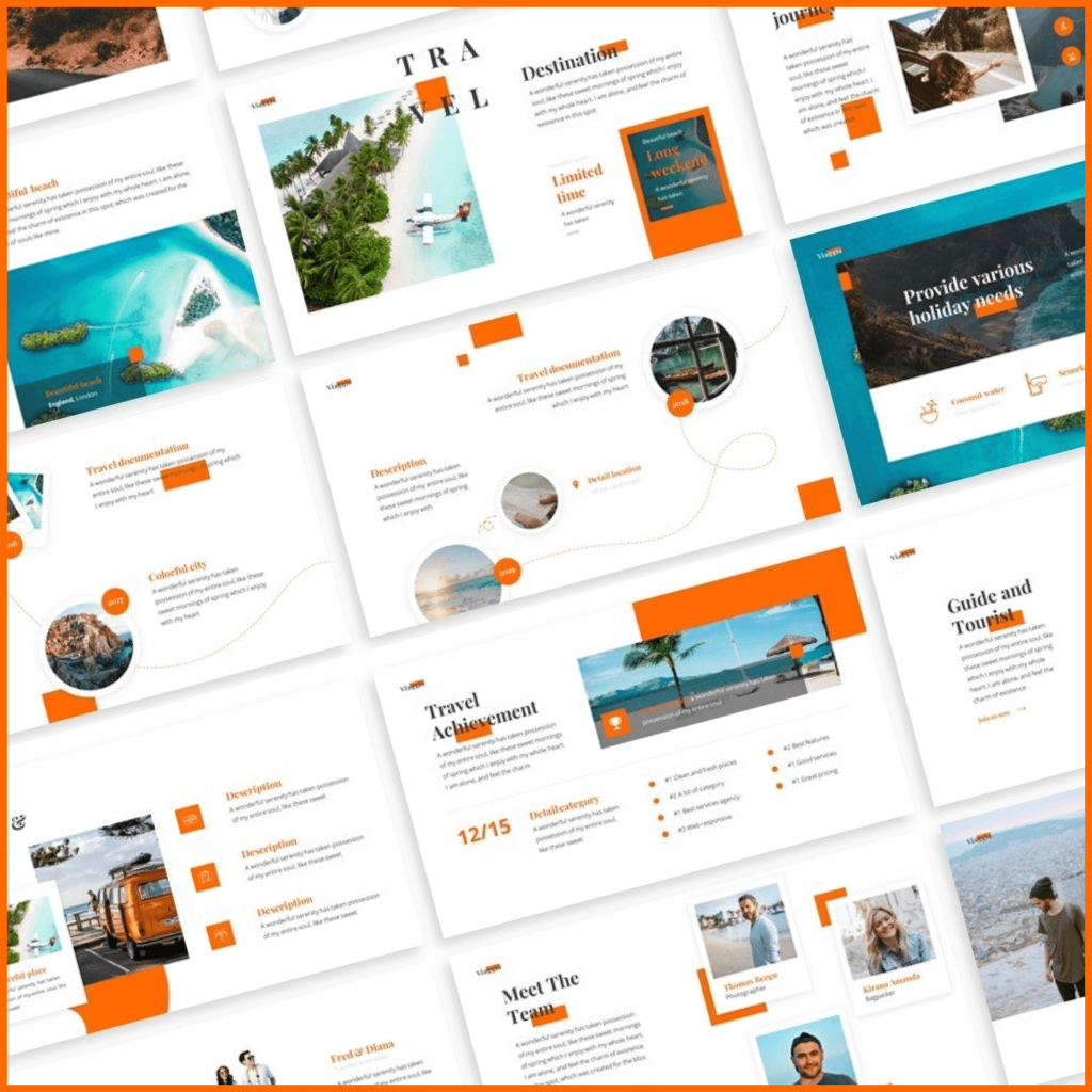 Viaggio - Travel Powerpoint Template – MasterBundles