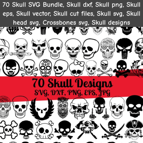 70 Skull Designs.