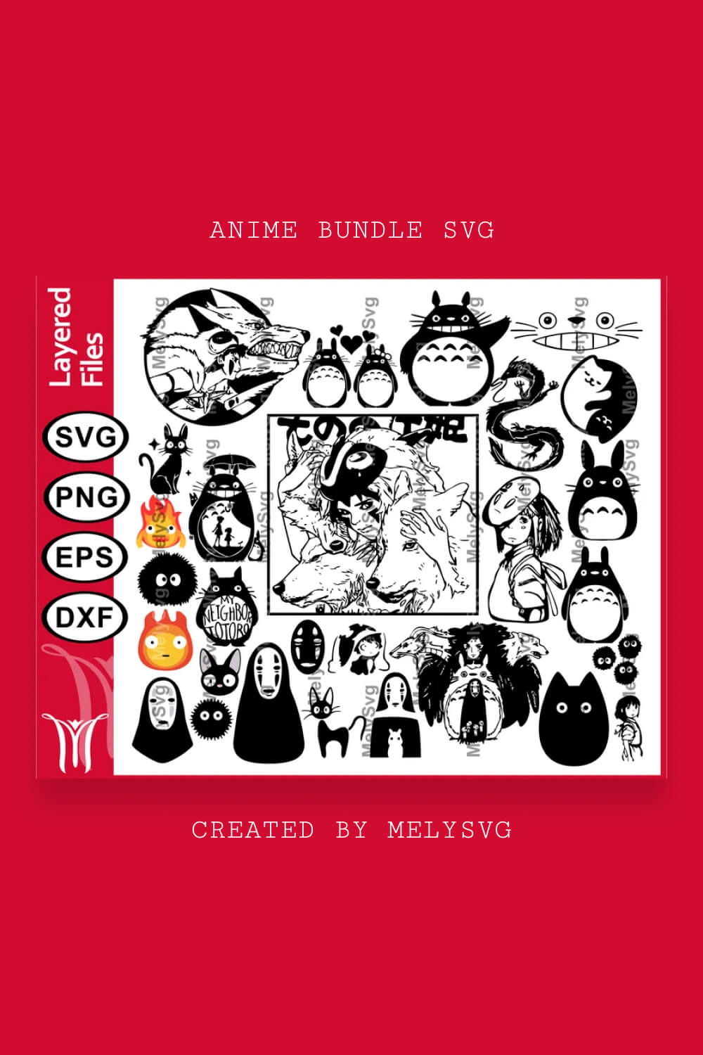 Anime Bundle SVG.