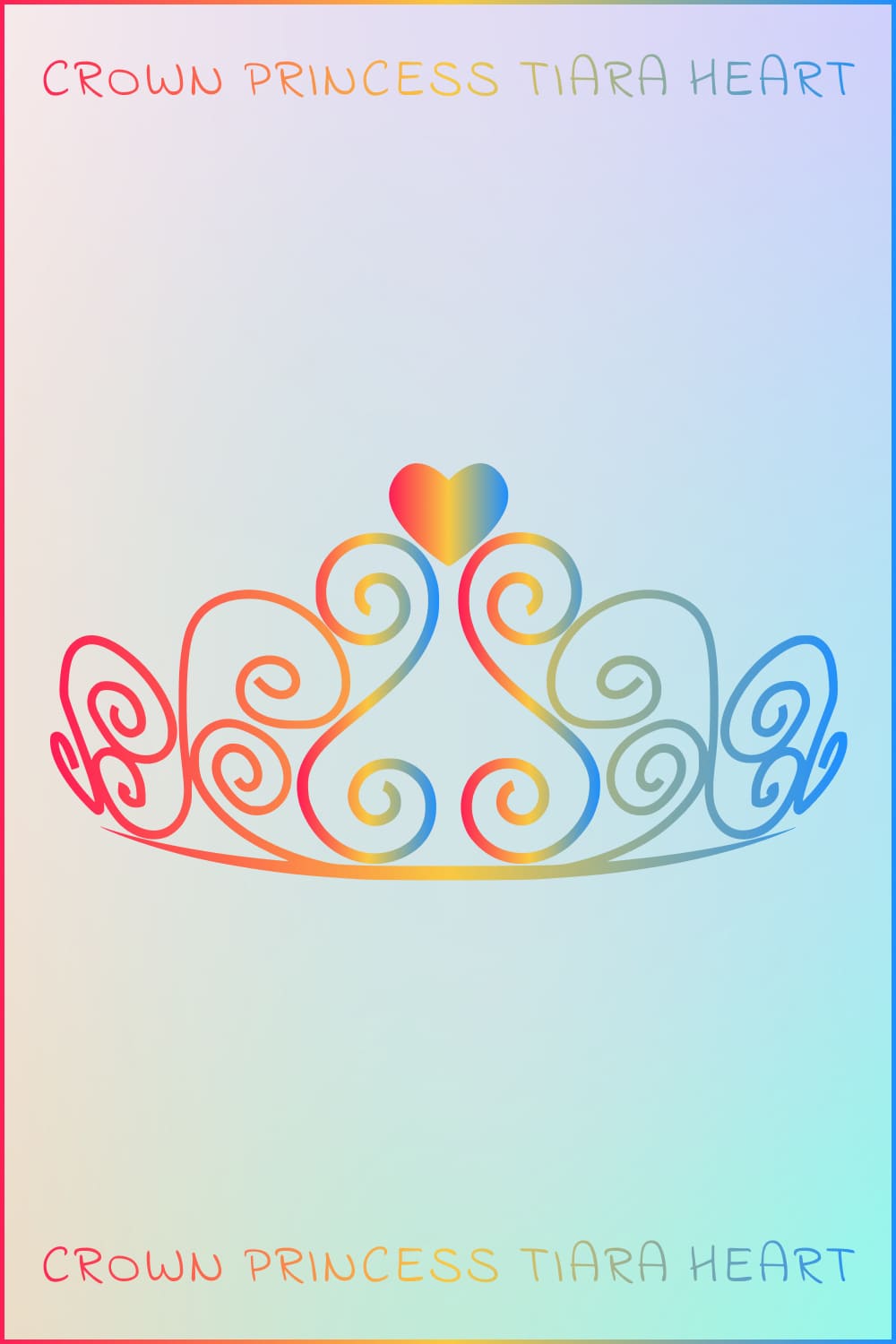 0Crown Princess Tiara Heart Pinterest preview.