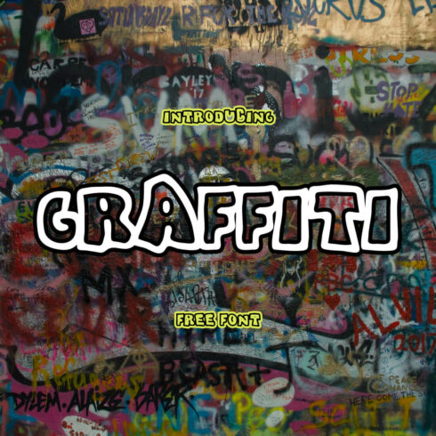 Graffiti Free Font cover image.