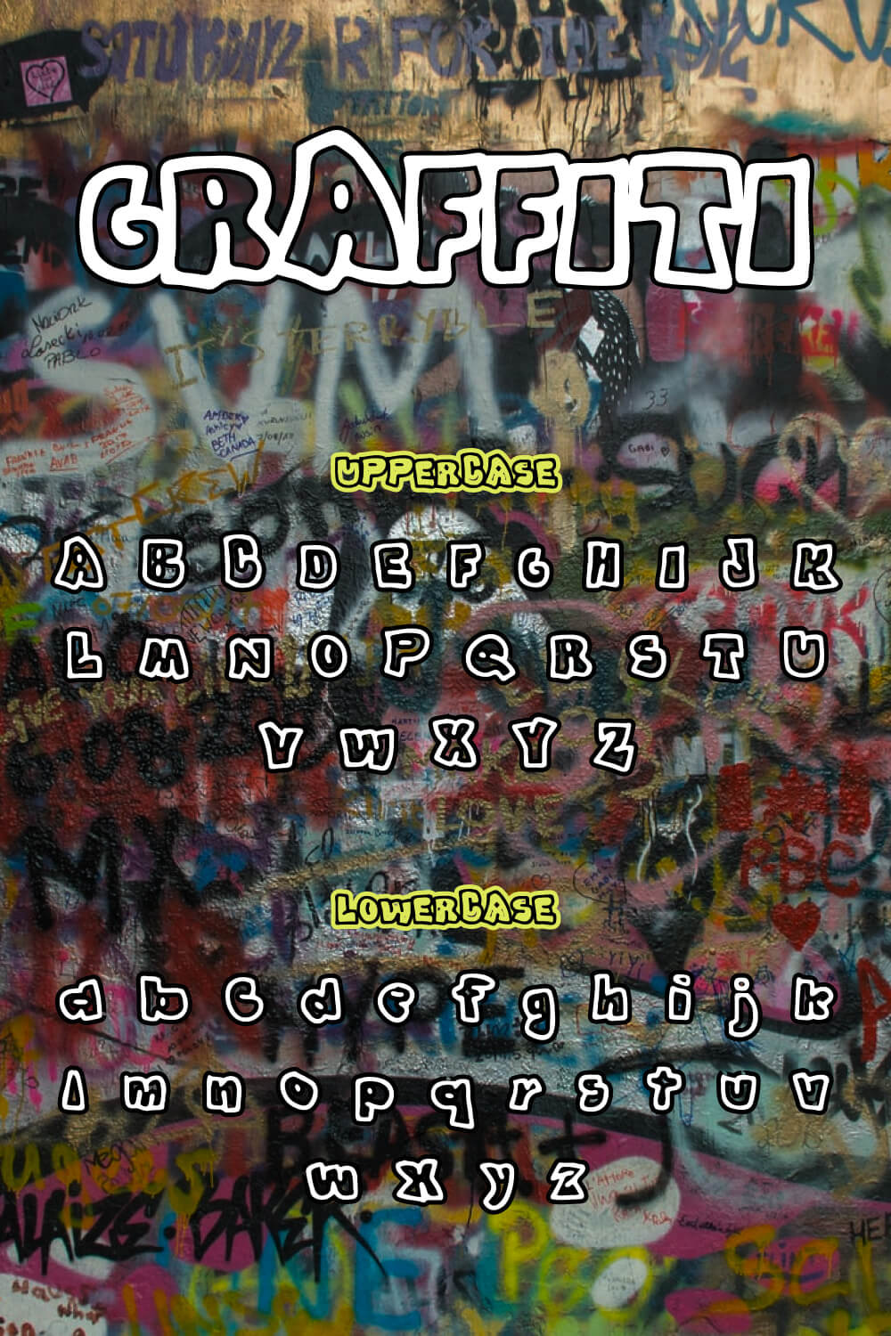 01 graffiti free font pinterest