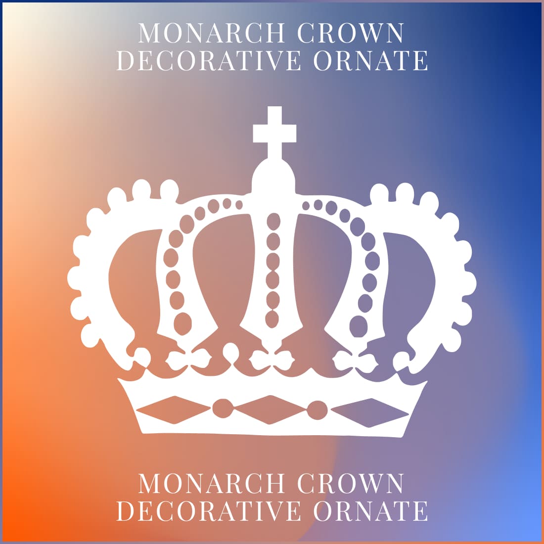 Monarch Crown Decorative Ornate main cover.