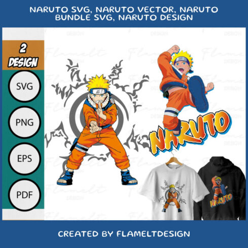 Naruto SVG, Naruto Vector, Naruto Bundle SVG, Naruto Design.