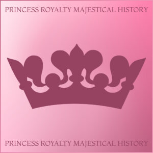 Crown Princess Tiara Heart | MasterBundles