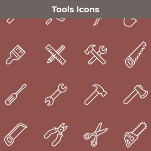 Tools Icons.