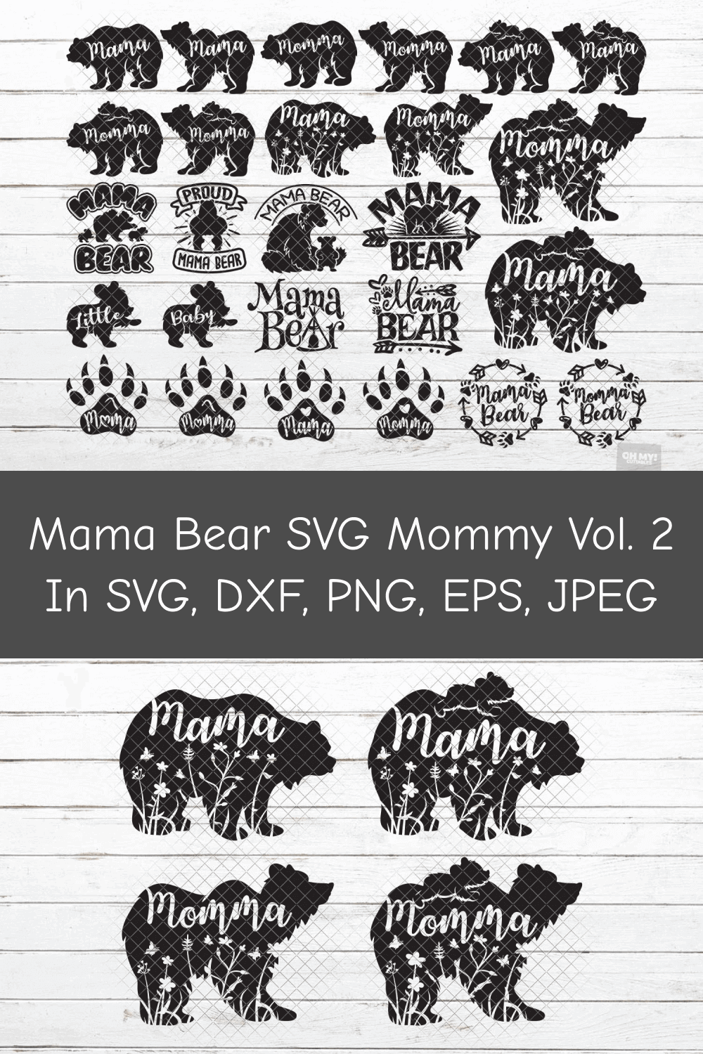 The Bear's Print and the Mama Bear.