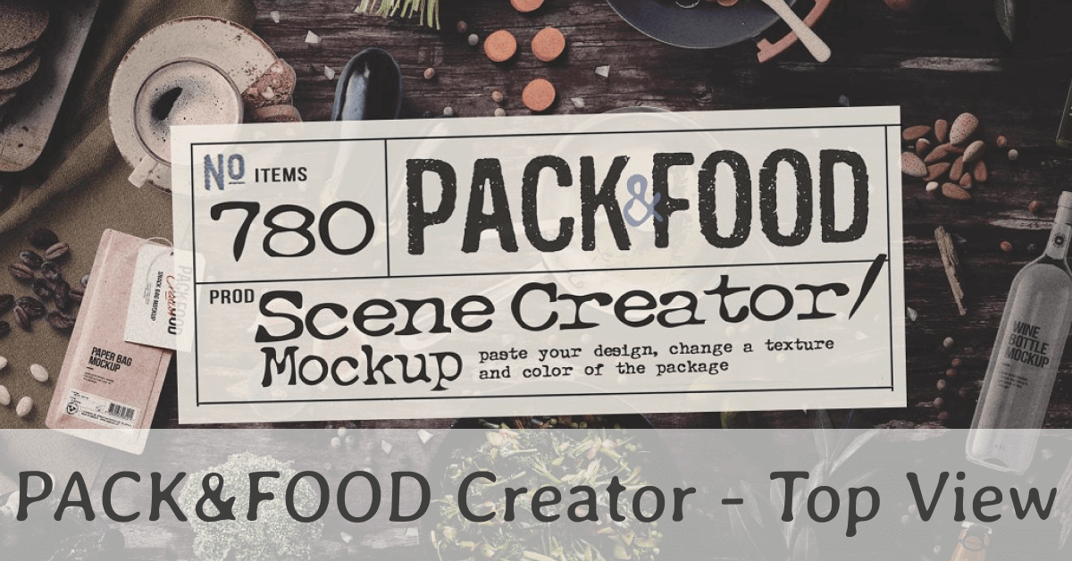780 Items of PACK&FOOD Creator.