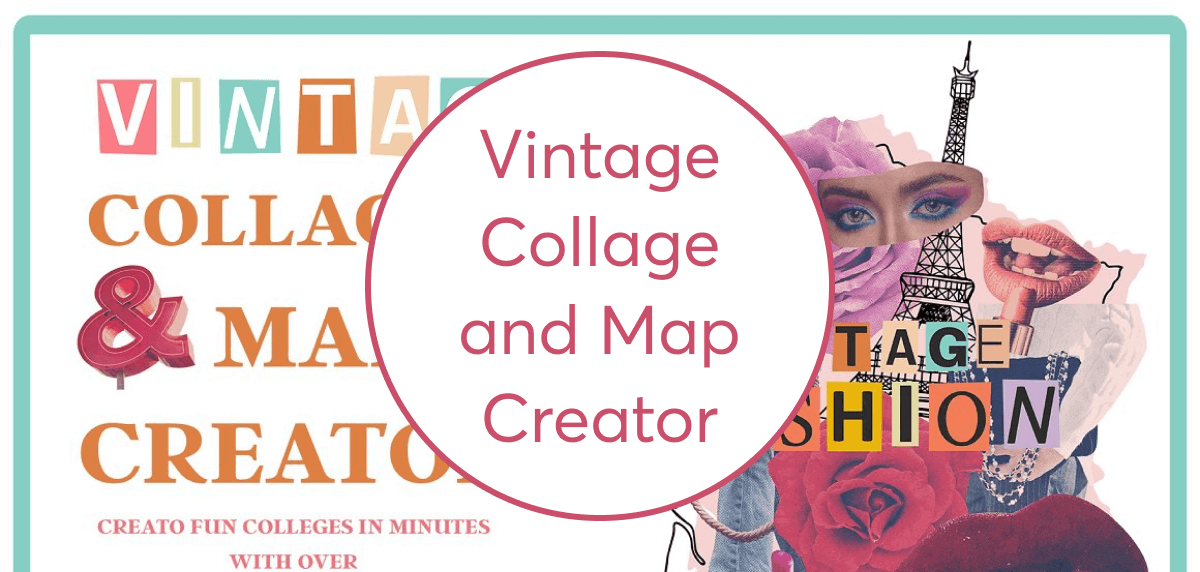 Vintage Сollage and Map Creator.