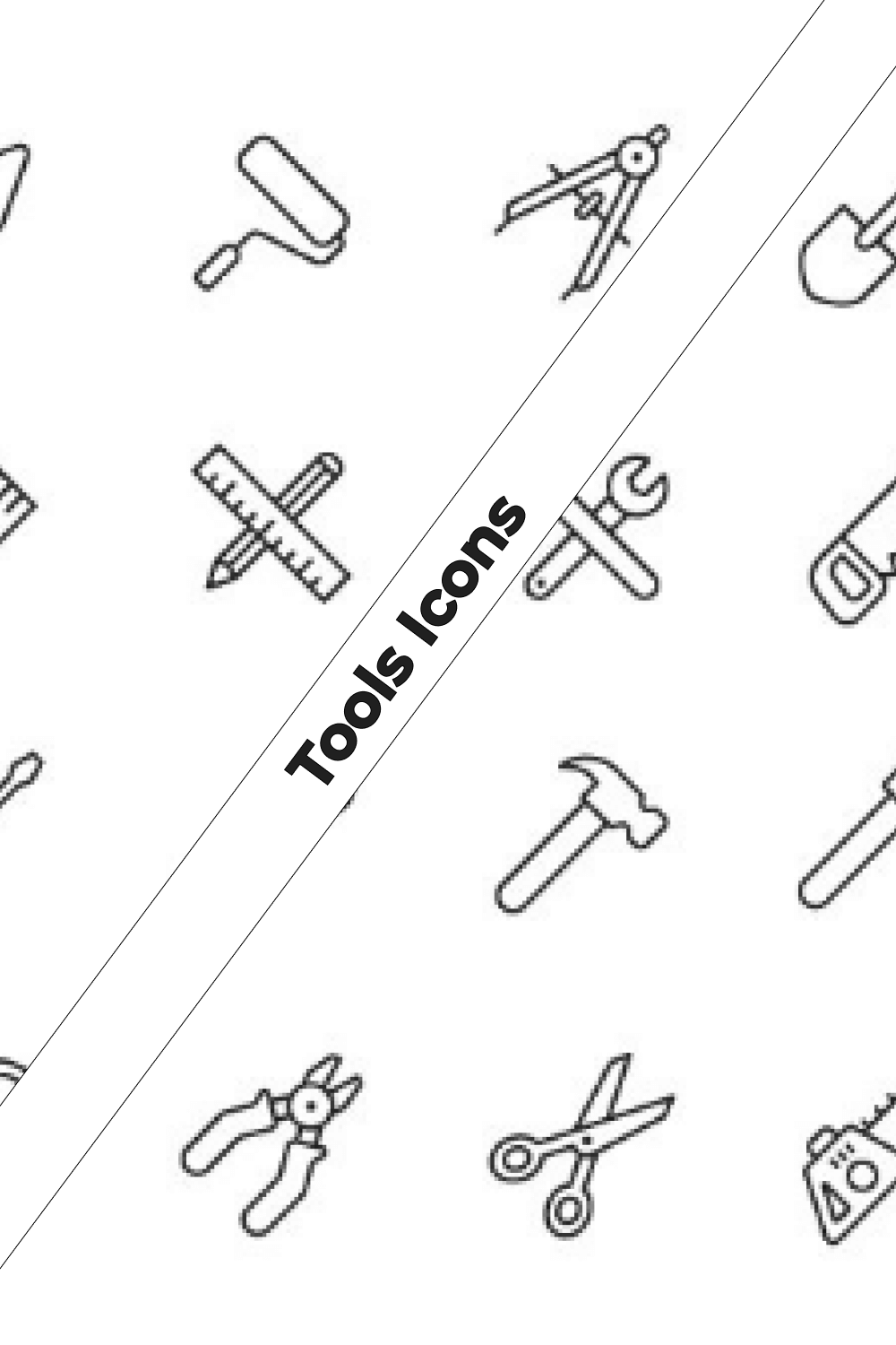 Tools icons for mobile.