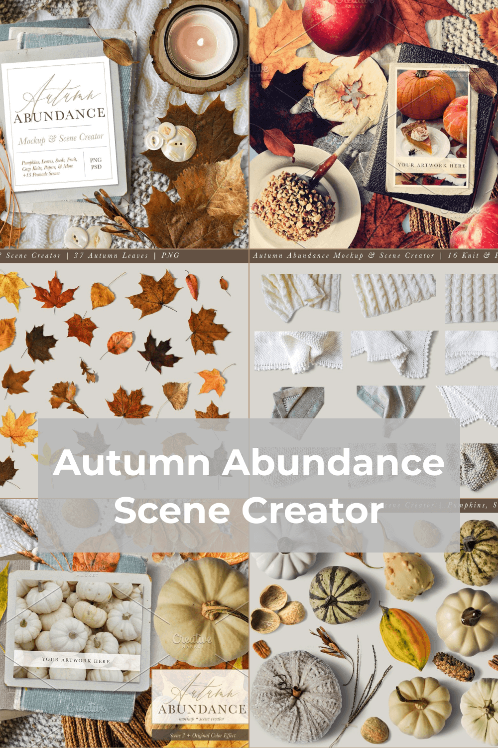 Artwork, Autumn Abundance Scene Creator.