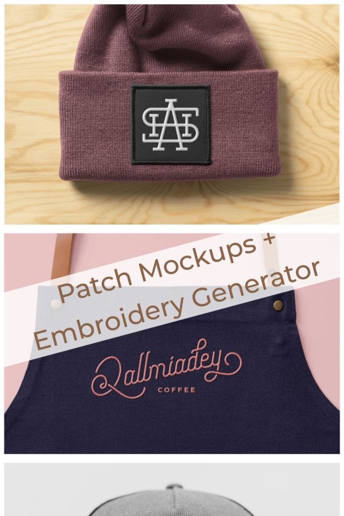 Patch Mockups + Embroidery Generator MasterBundles