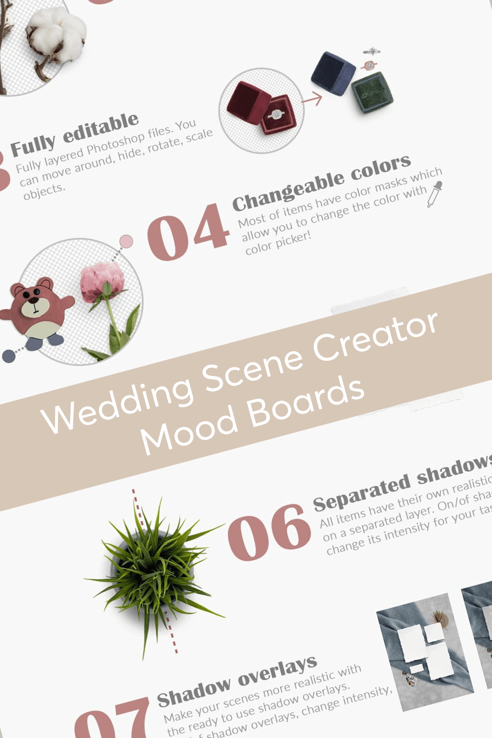 Diagonal Picture with Image Wedding Scene Creator Mood Boards.