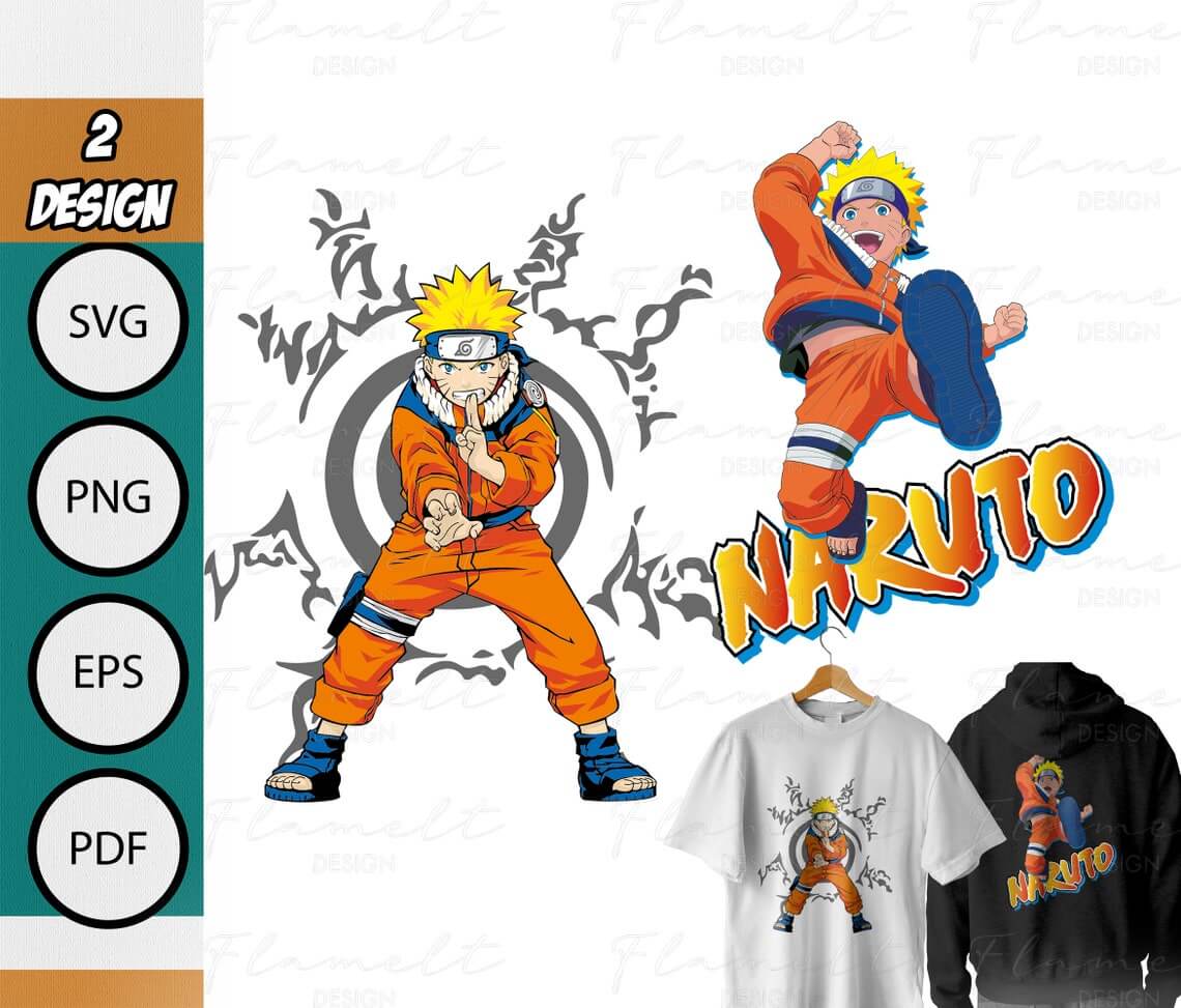 Naruto, 2 Design.