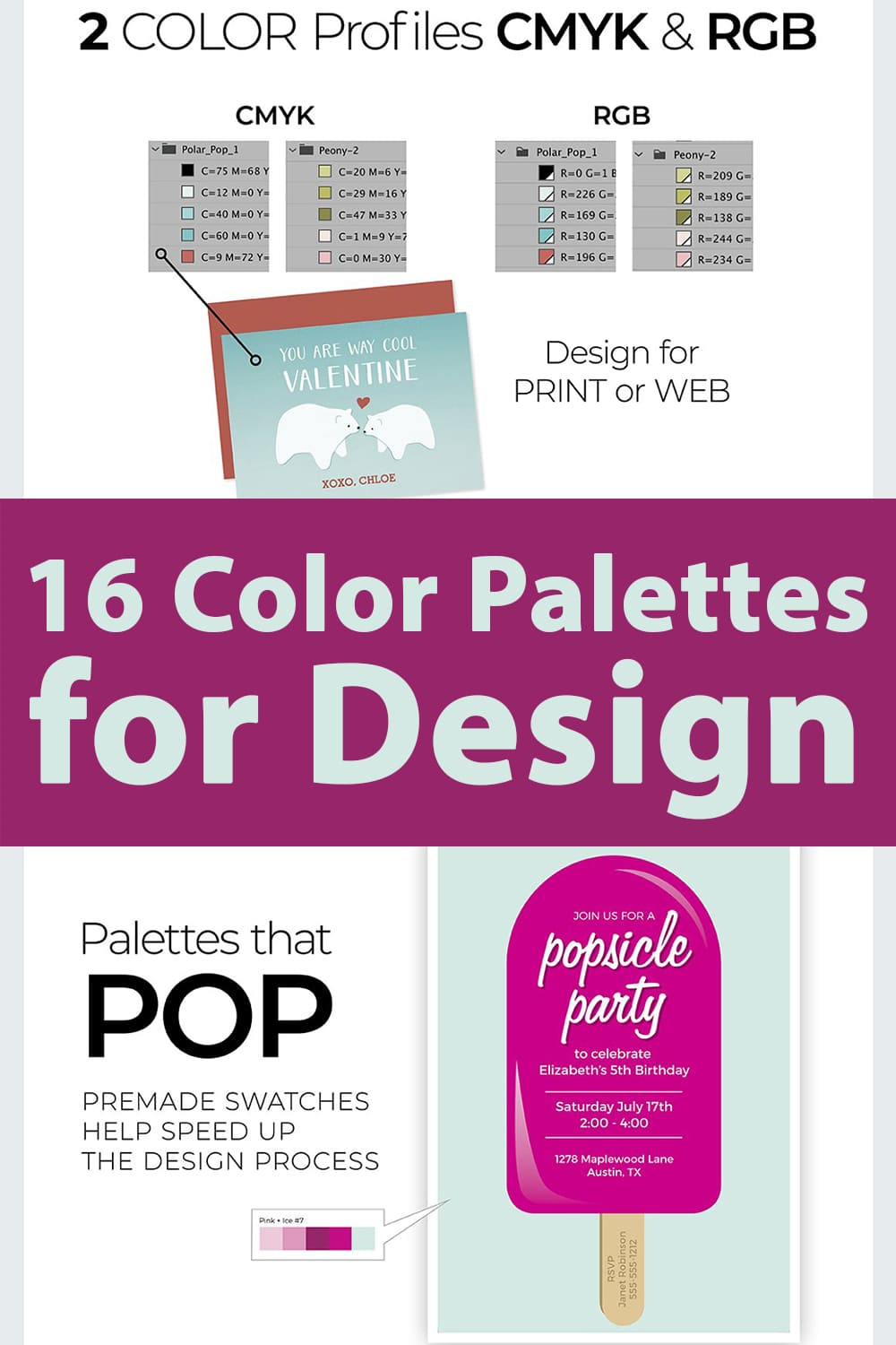 16 Color Palettes For Design - Palettes That POP.
