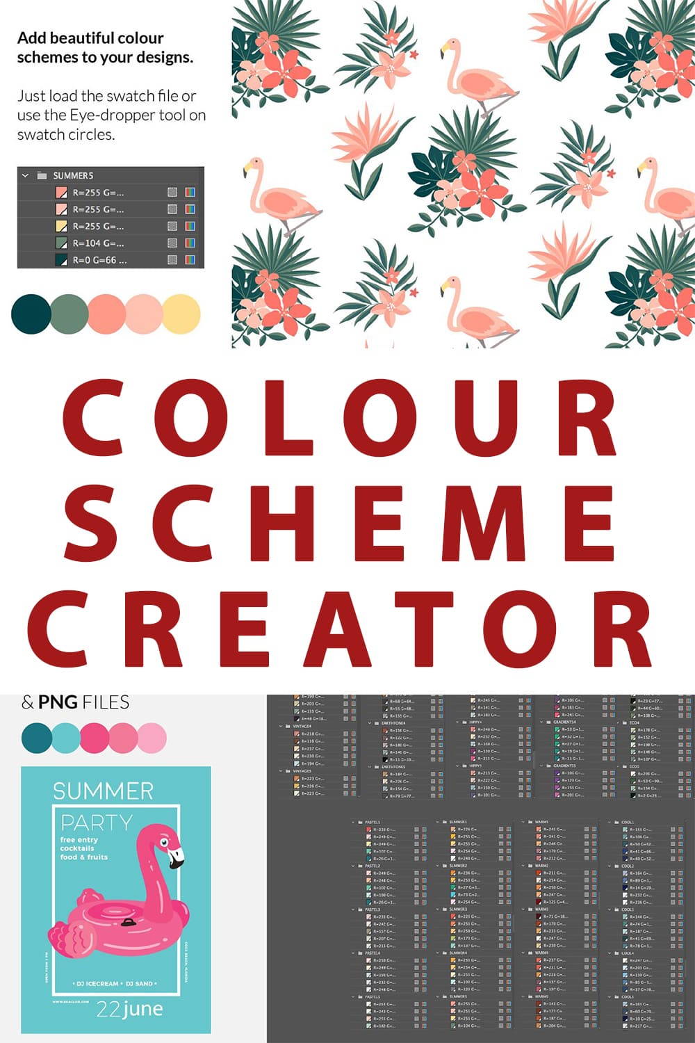 Colour Scheme Creator - "Add Beautiful Colour Schemes To Your Designs".