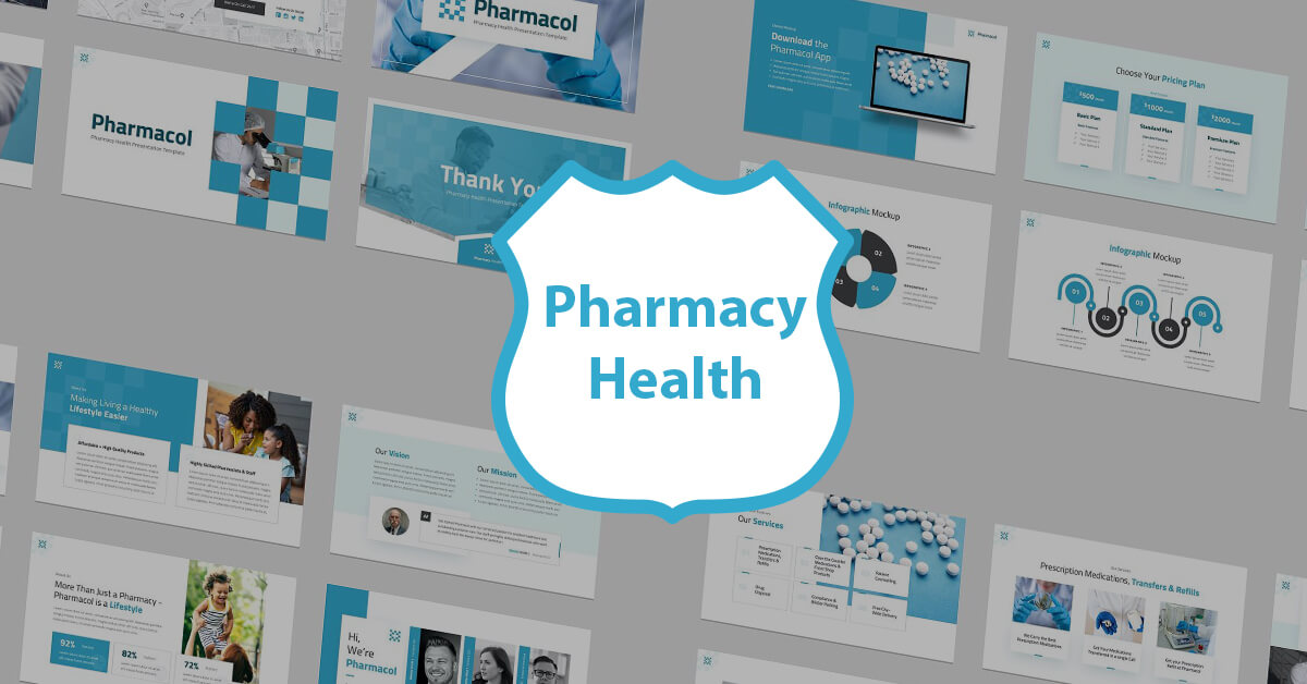 Slides of Presentation about Pharmacy Health.