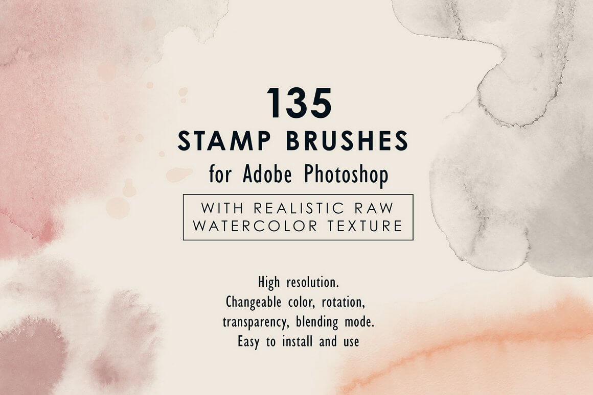 Photoshop Stamp Brushes Bundle – MasterBundles