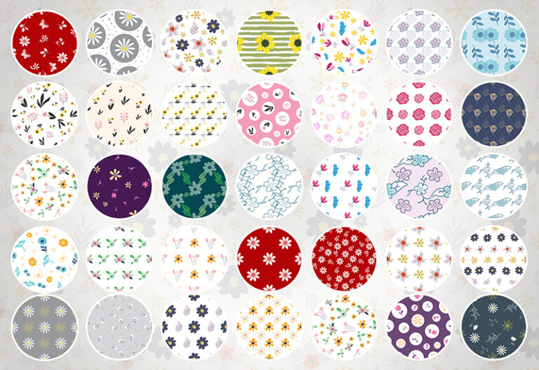 214+ Lovely Seamless Vector Patterns Bundle – MasterBundles