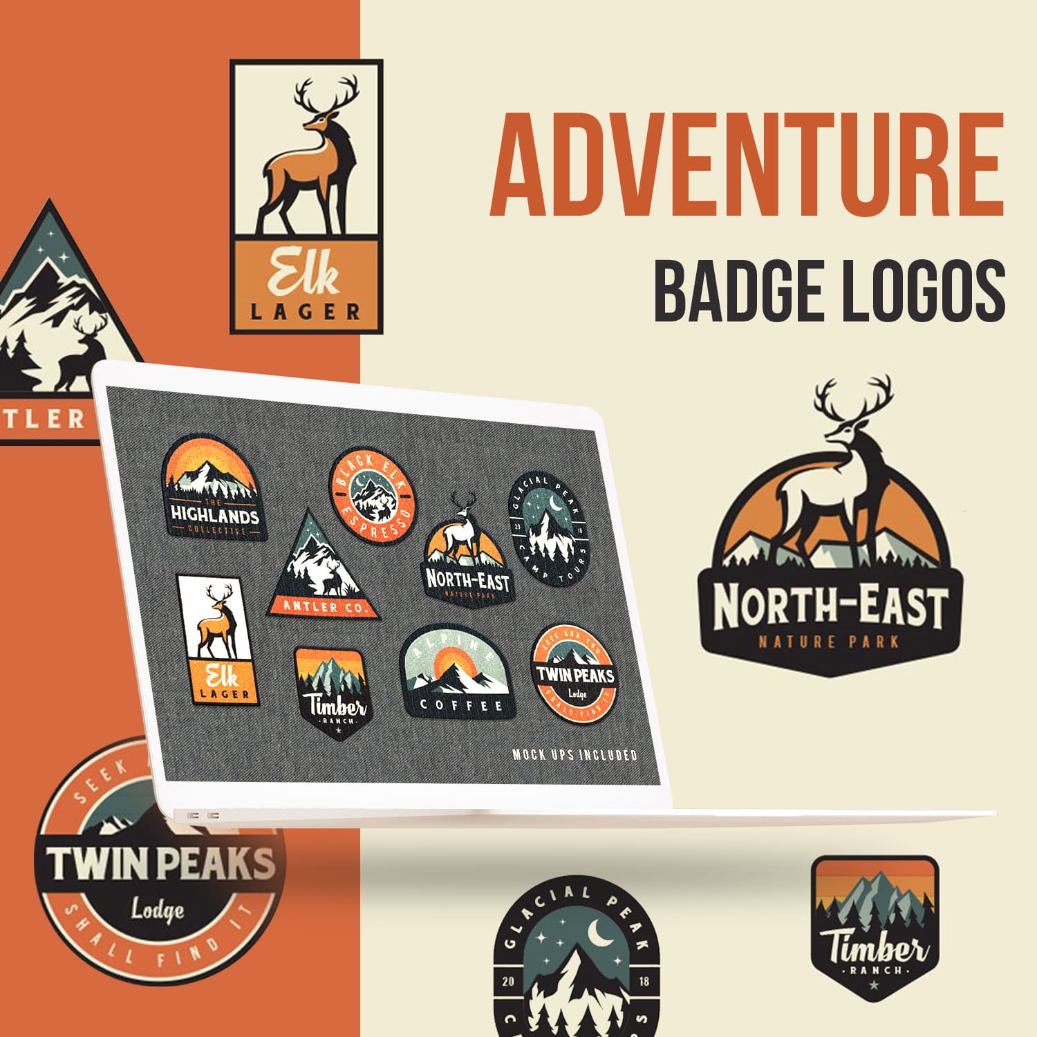 adventure badge logos cover