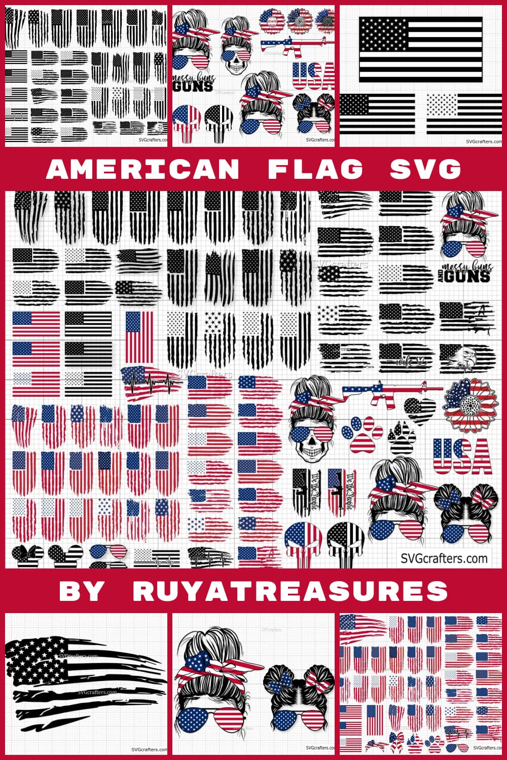 american flag svg pinterest image.