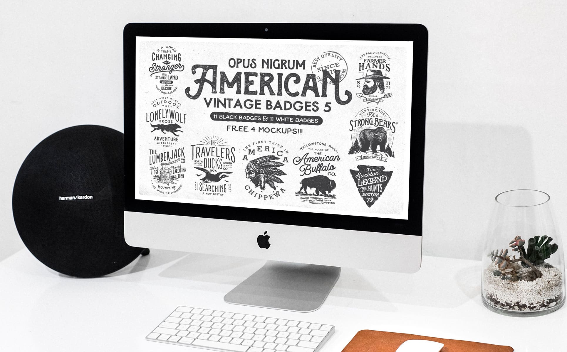 american vintage badges 5 desktop mockup.