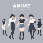 anime svg collection cover image.