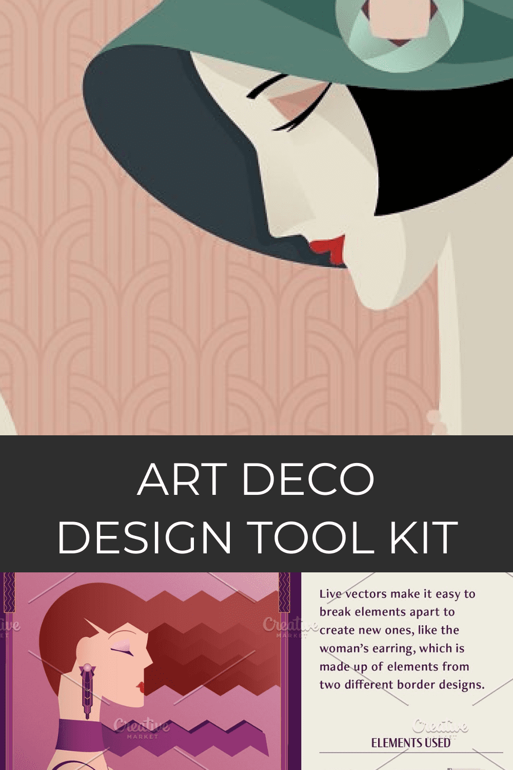 art deco design tool kit pinterest image.