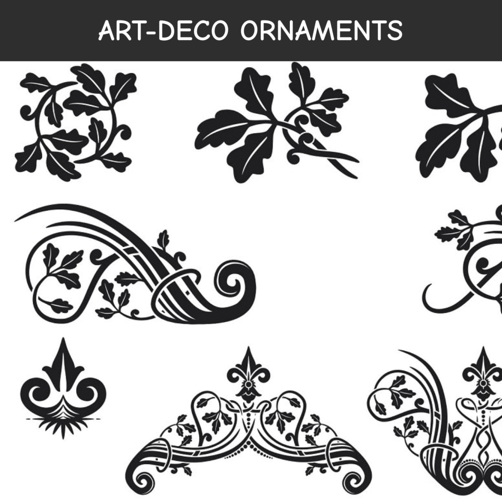 ArtDeco Ornaments MasterBundles