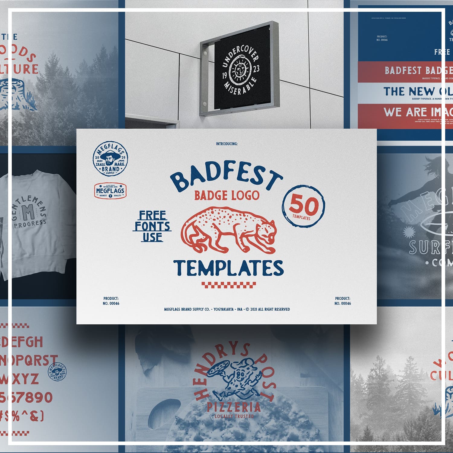 badfest 50 badgelogo templates cover