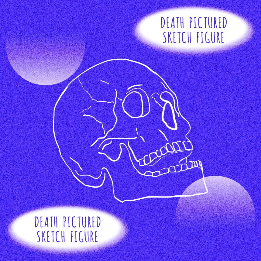Death Pictured Sketch Figure – MasterBundles