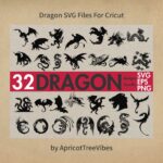 dragon svg files for cricut cover