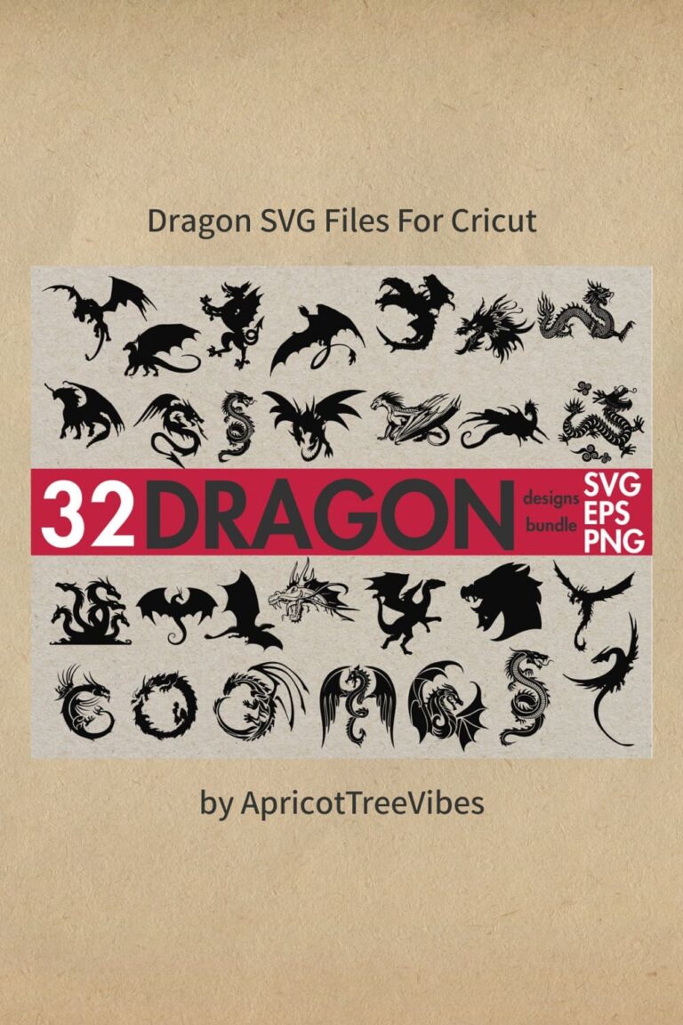 Dragon SVG Files For Cricut – MasterBundles