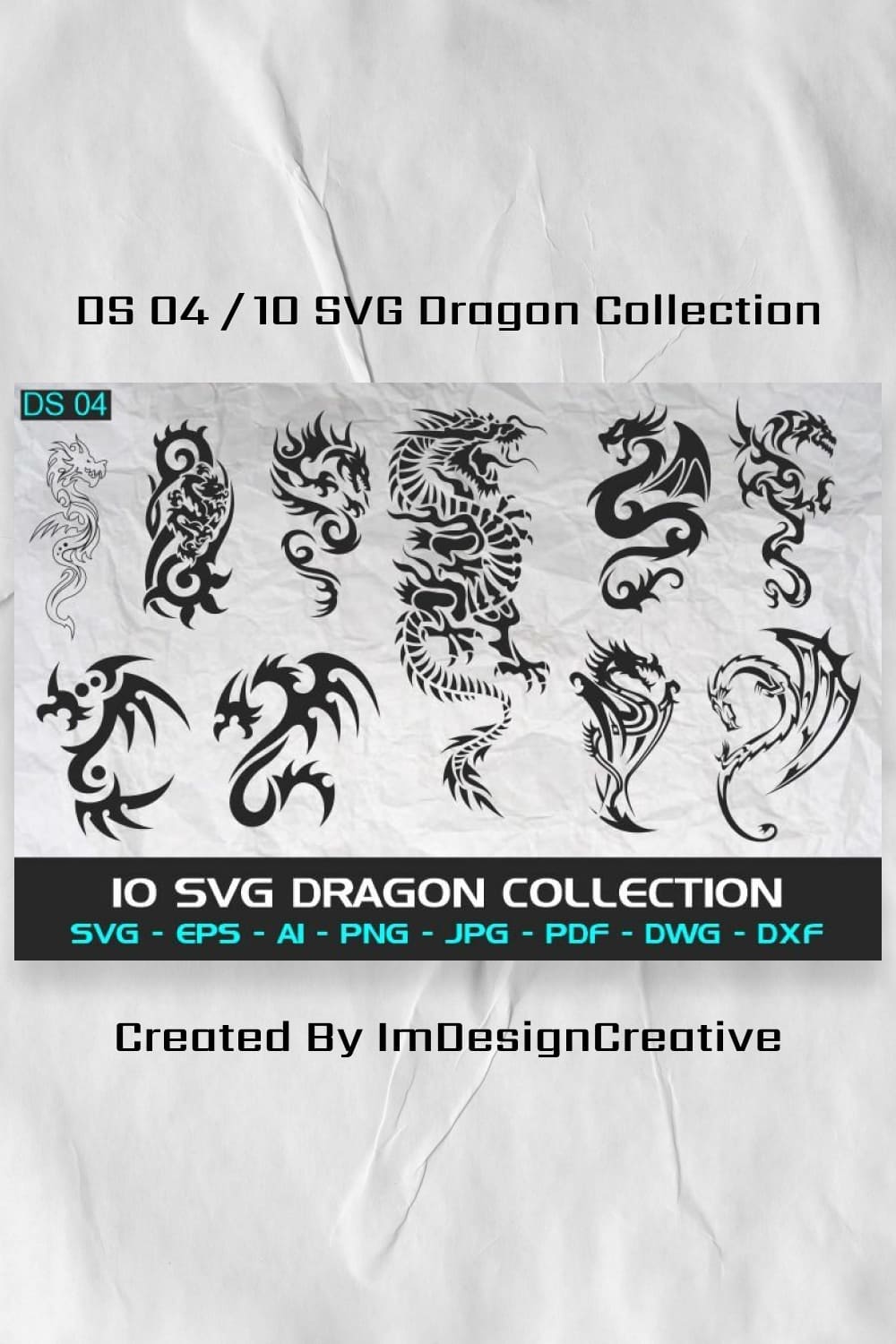 ds 04 10 svg dragon collection pinterest image.