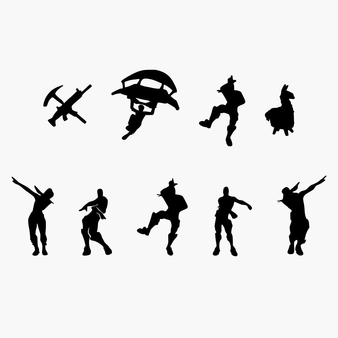 fortnite svg collection preview image.