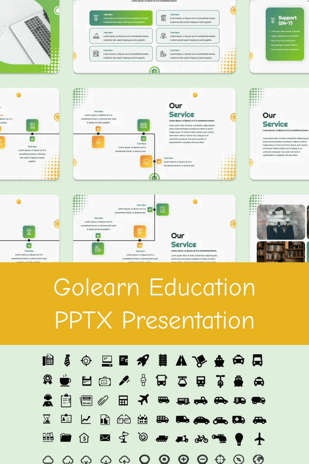golearn education pptx presentation pinterest image.