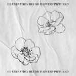 illustration decor flowers pictured cover image.