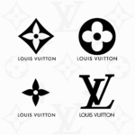 Louis Vuitton Bundle Svg, LV Lips Svg, LV Pattern, LV Mickey