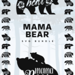 Mama Bear SVG Designs – MasterBundles