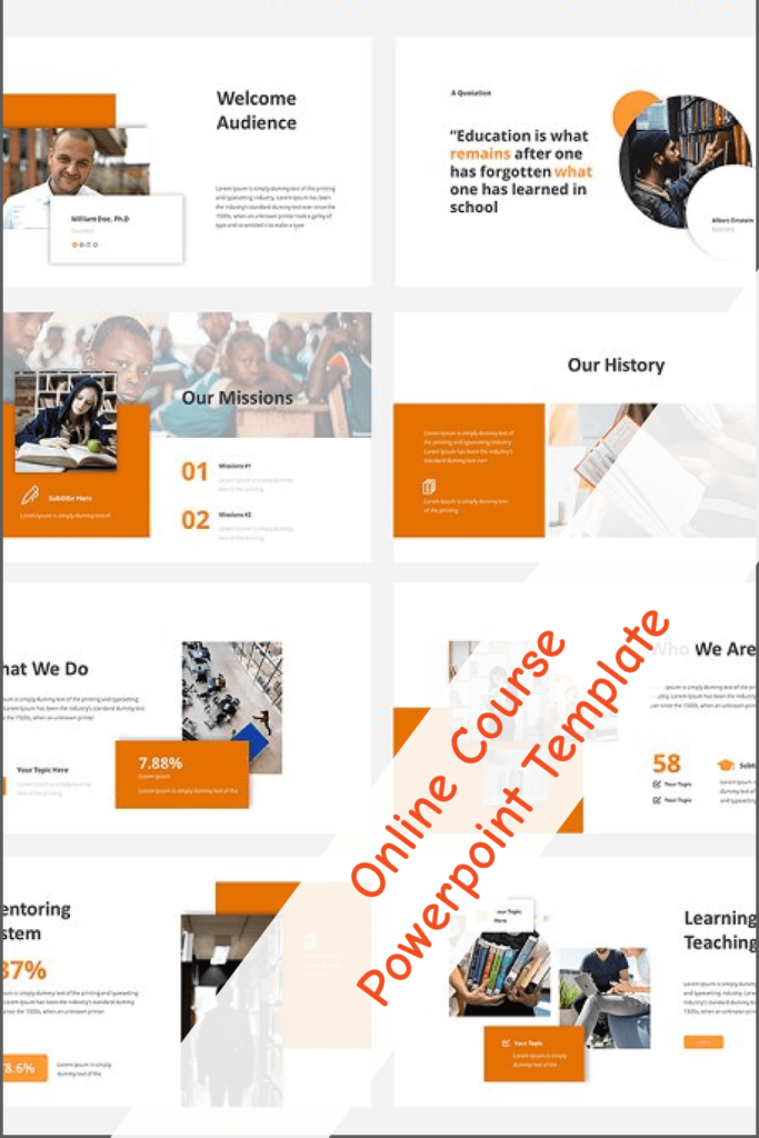 Online Course Powerpoint Template – Masterbundles