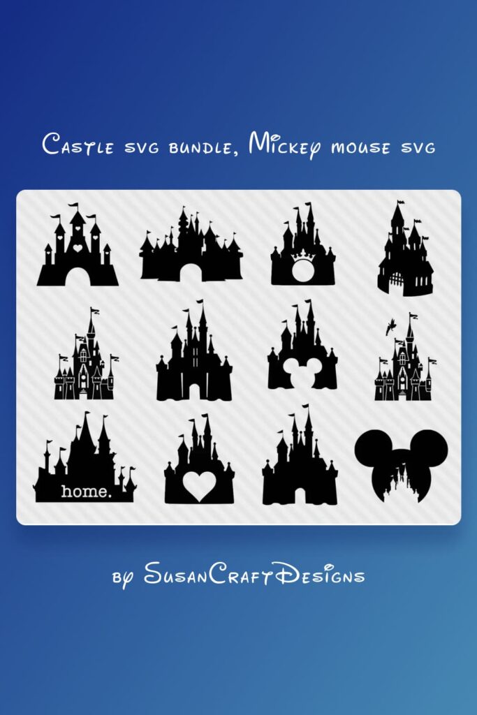Princess Castle SVG Bundle Pinterest.