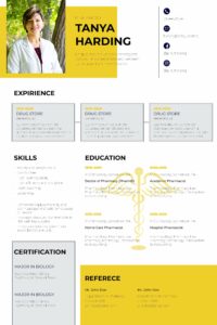 Resume Template Pharmacy InDesign – MasterBundles