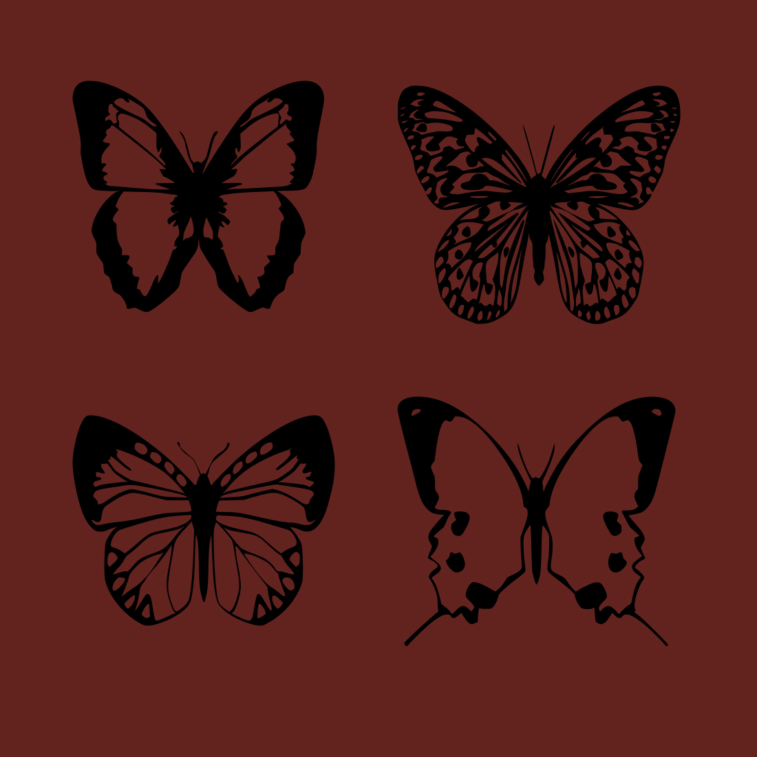 scrapbook butterfly elements