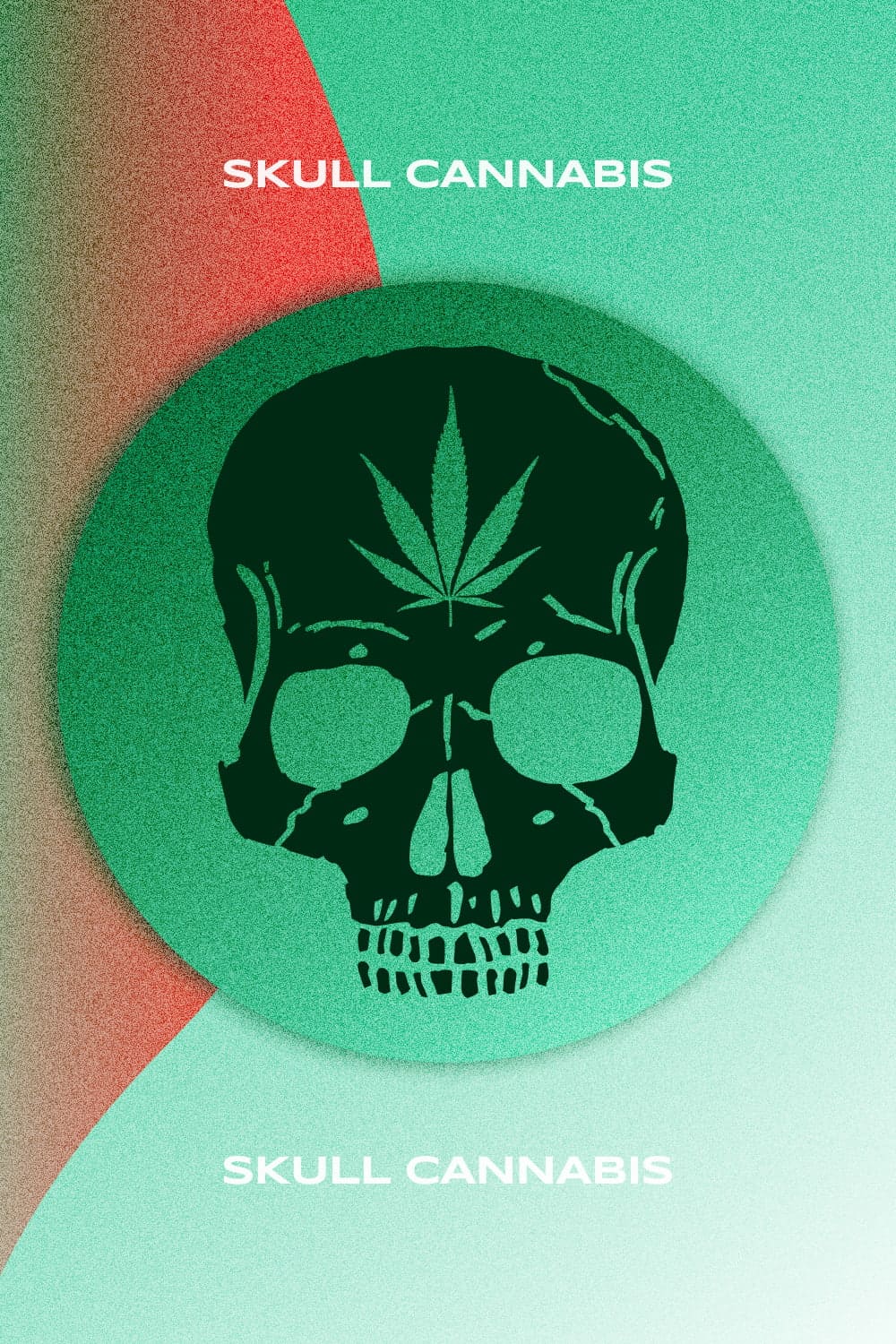 skull cannabis pinterest image.